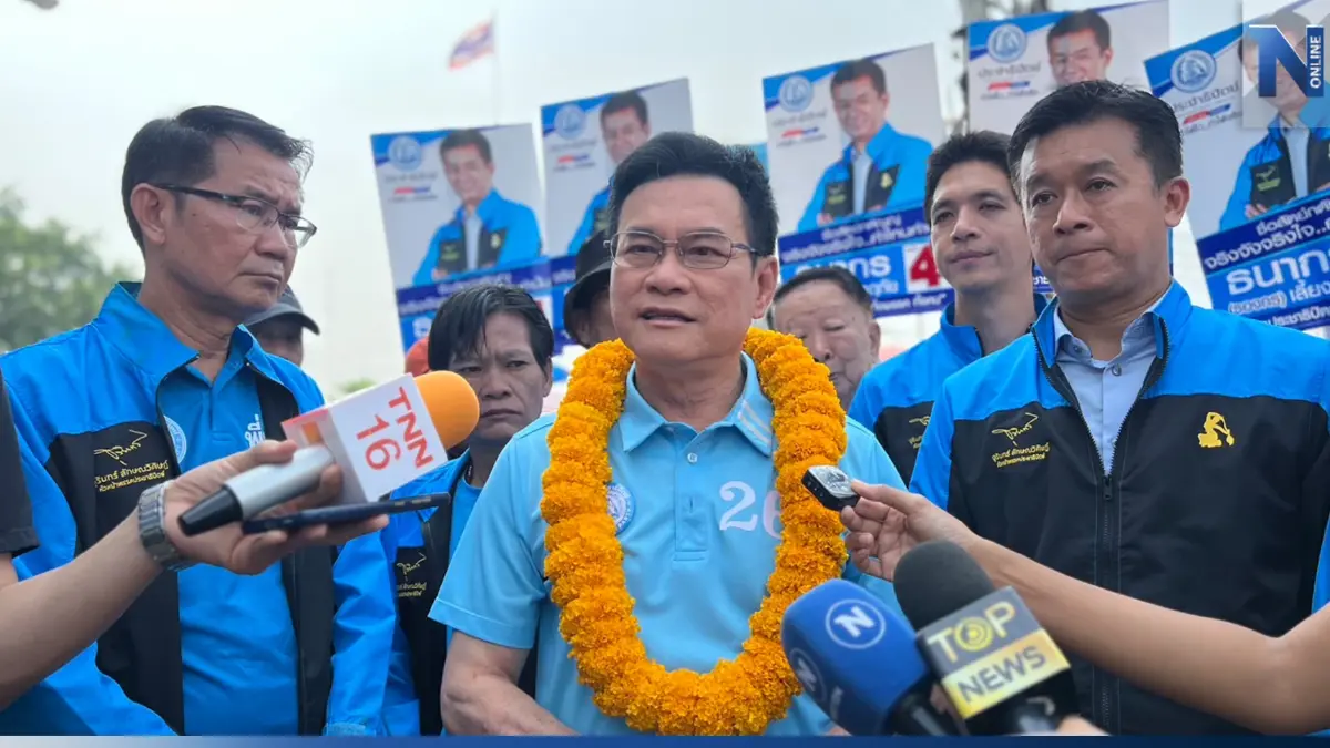 "จุรินทร์" ลุยเมืองโอ่ง ขอชาวบ้านกาปชป. ยันเคารพเสียงปชช.ไม่มีดีลก่อนลต.