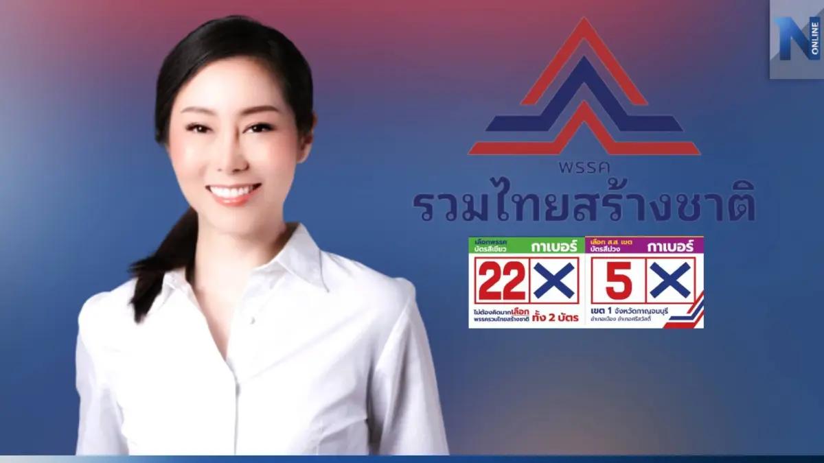ทำความรู้จัก "ดร.จุ๊บ" ผู้สมัคร ส.ส.กาญจนบุรี แห่งบ้าน "รทสช." (มีคลิป)
