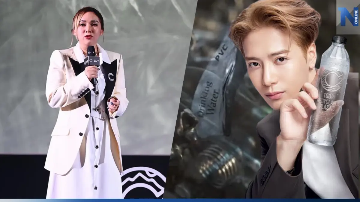 แจ็คสัน หวัง ขอเป็นกระบอกเสียง ช่วยลดโลกร้อน ผ่านโฆษณาน้ำดื่มไร้ฉลากของไทย