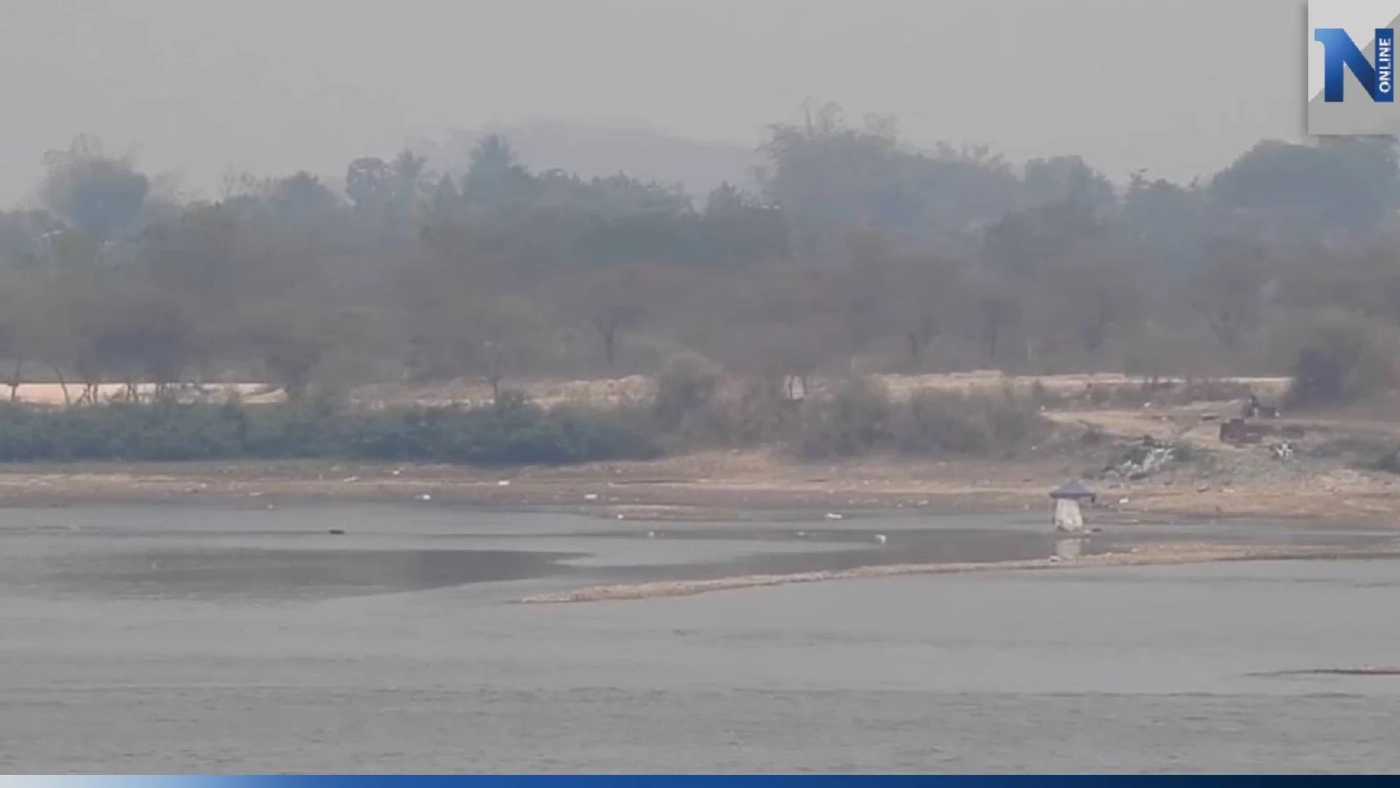 น้ำโขงแห้งเหลือเมตรกว่า เจ้าท่าเชียงรายเตือนระวังเดินเรือ