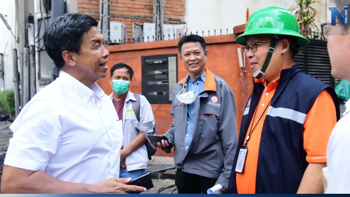 MEA การไฟฟ้านครหลวง ร่วมมือ กรุงเทพมหานคร ลงพื้นที่จัดระเบียบสายสื่อสาร MEA การไฟฟ้านครหลวง ร่วมมือ กรุงเทพมหานคร ลงพื้นที่จัดระเบียบสายสื่อสาร