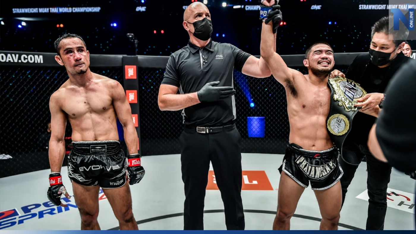 “สามเอ vs พระจันทร์ฉาย” ชิงแชมป์โลก ONE มวยไทย เฉพาะกาล 23 มิ.ย.นี้