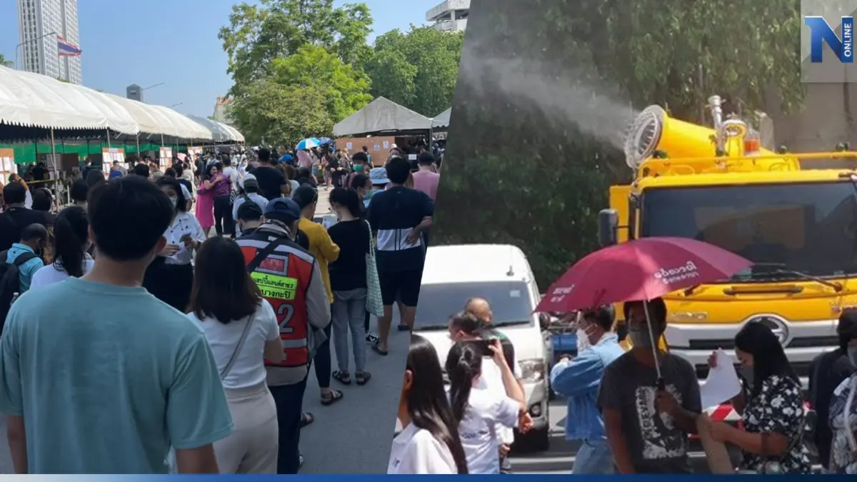 เลือกตั้งล่วงหน้าร้อนระอุ เป็นลมระนาว 14 ราย เลือกตั้งล่วงหน้าร้อนระอุ เป็นลมระนาว 14 ราย
