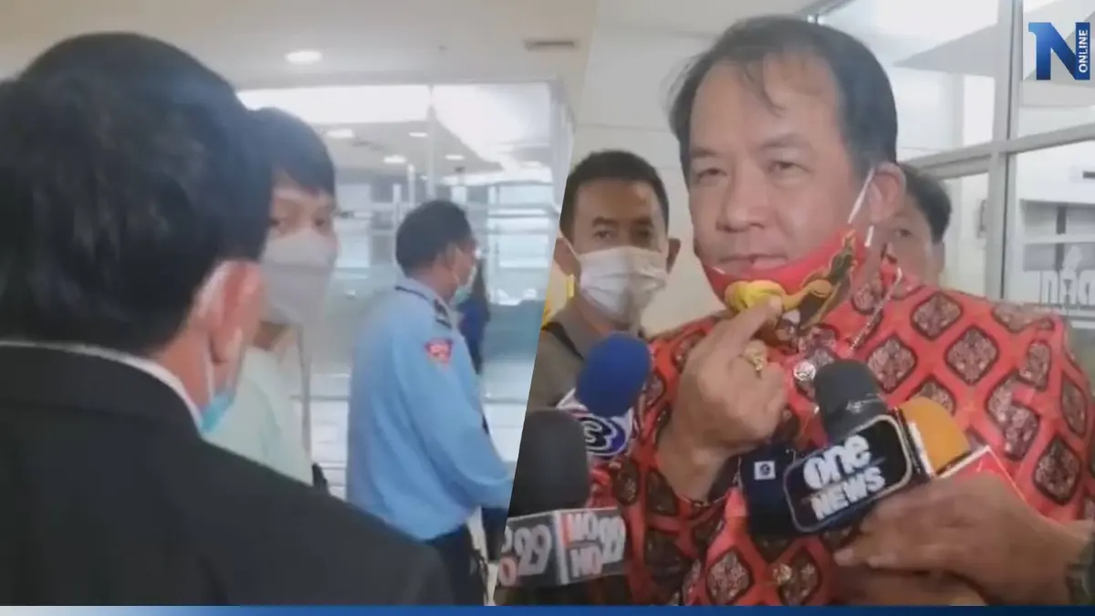 ด่วน! "ศรีสุวรรณ" ถูกชกปากแตก หลังเข้าพบกกต. ชี้แจงปมร้องเรียนเงินดิจิทัล "พท." ด่วน! "ศรีสุวรรณ" ถูกชกปากแตก หลังเข้าพบกกต. ชี้แจงปมร้องเรียนเงินดิจิทัล "พท."