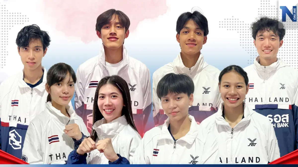"เทนนิส พาณิภัค" นำทัพจอมเตะไทยลุยศึกชิงแชมป์โลกที่อาเซอร์ไบจาน