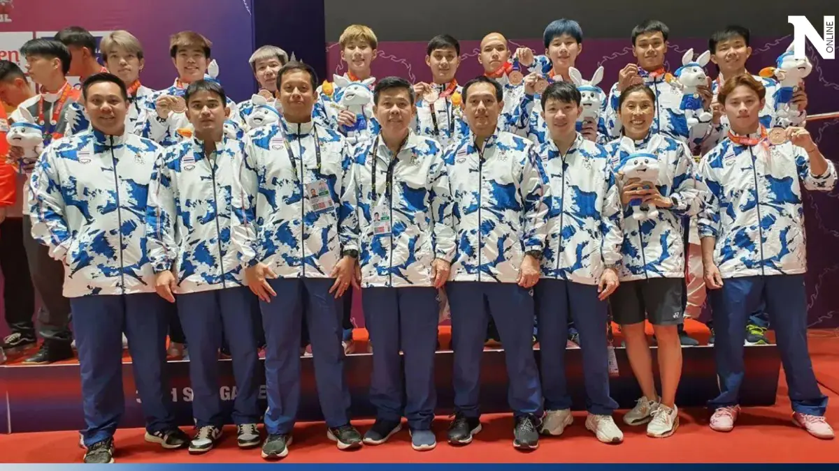 ไทยจบ 2 ทอง 2 เงิน 3 ทองแดง ศึกแบดมินตัน "ซีเกมส์ 2023" ไทยจบ 2 ทอง 2 เงิน 3 ทองแดง ศึกแบดมินตัน "ซีเกมส์ 2023"
