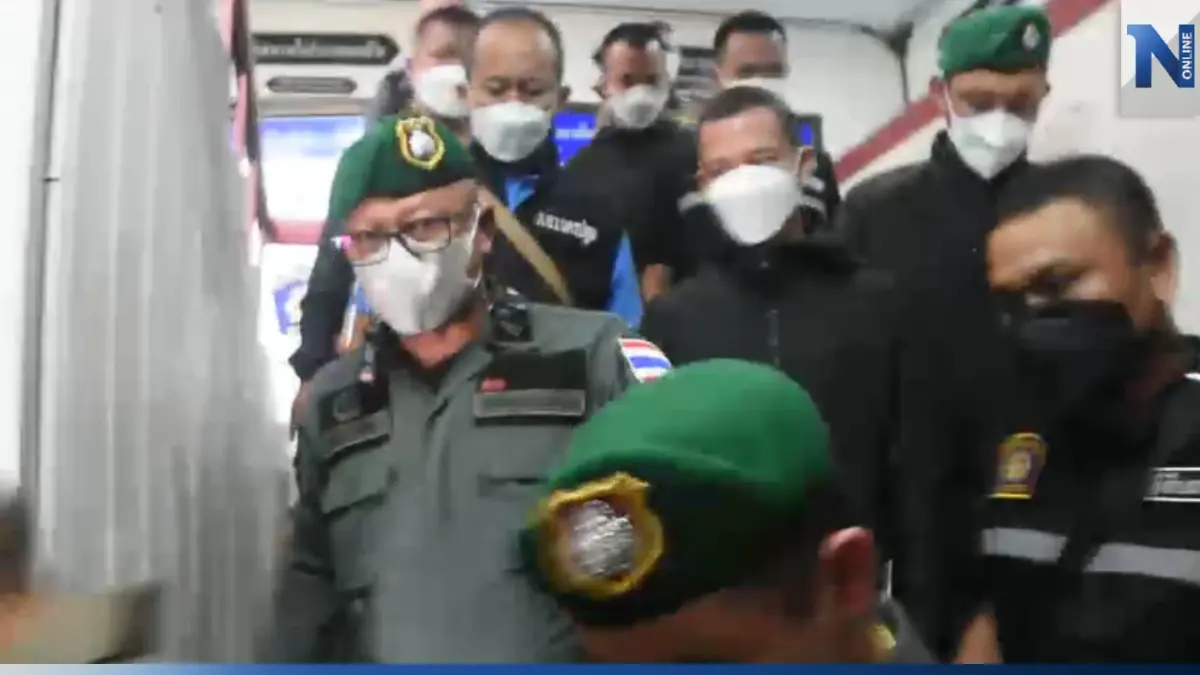 กองปราบ หิ้ว "รอง ผกก."  ผัว "แอม ไซยาไนด์" เข้ารับทราบหมายจับ ที่โรงพักนครปฐม