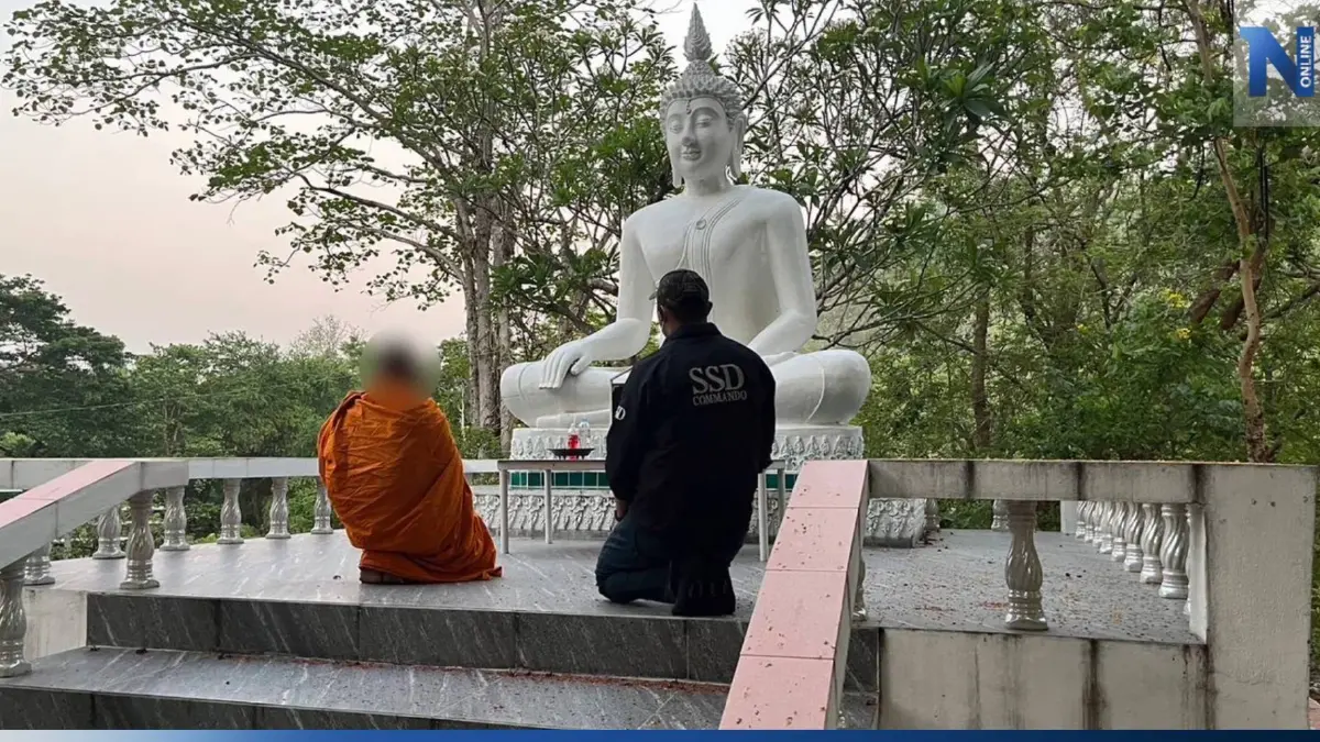 บุกจับพระมหาเปรียญ หนีคดีลักพระพุทธรูปเก่า วัดดัง จ.ลำพูน