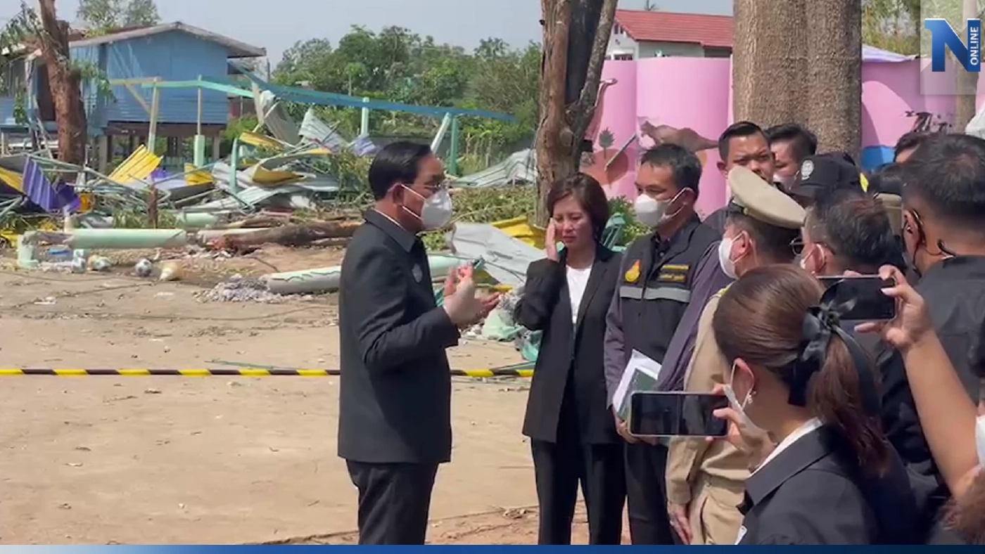 นายกฯลงพื้นที่พิจิตร "อาคารโดมถล่ม" เร่งช่วยผู้ประสบวาตภัย หนักสุดรอบ 40 ปี