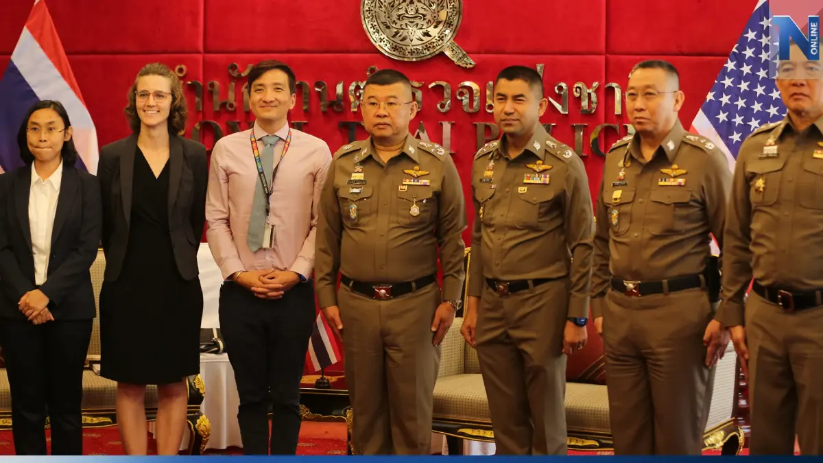 ผบ.ตร.พา ตัวแทนมะกันเยี่ยมชม ศูนย์ปราบปรามล่วงละเมิดเยาวชน ออนไลน์(TICAC)