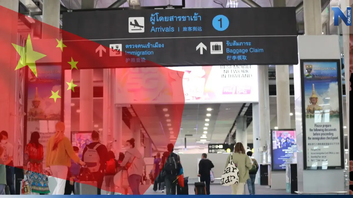 ททท.คาดนักท่องเที่ยว "แดนมังกร" แห่เที่ยวไทย โกยรายได้ 4.46 แสนล้านบาท