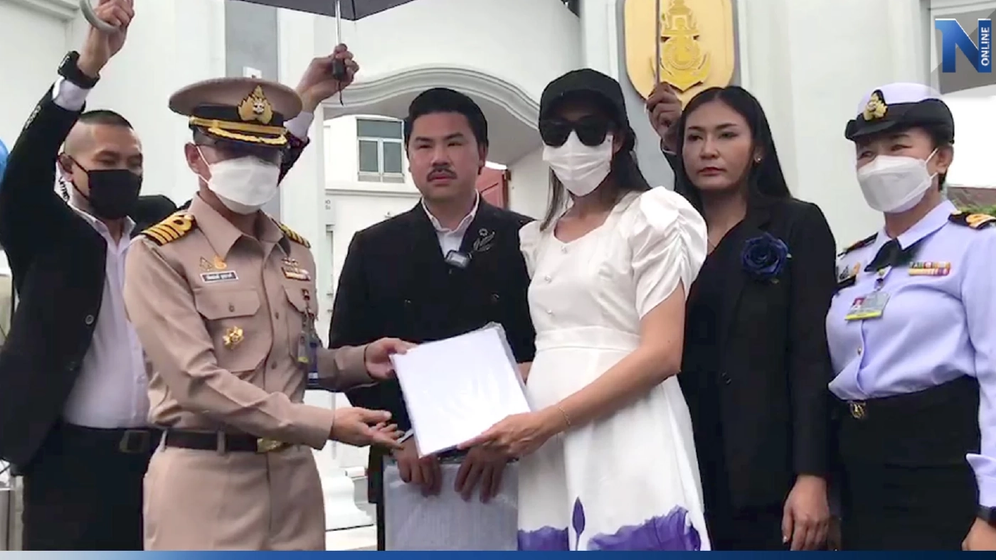 "กัน จอมพลัง" พาเมียทหารเรือท้อง 6 เดือน ร้องสามีคบชู้จนสาวท้อง-ซ้อมทำร้าย