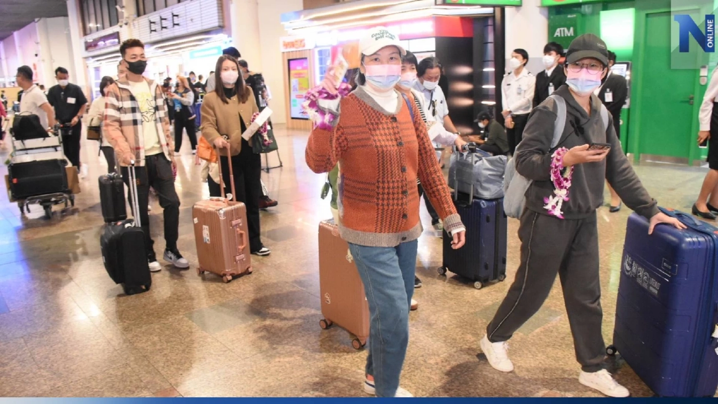 ต่างชาติเที่ยวไทยใกล้ 10 ล้านคน จากจีนมากสุด คาดทั้งปีเข้าไทย 7 ล้านคน