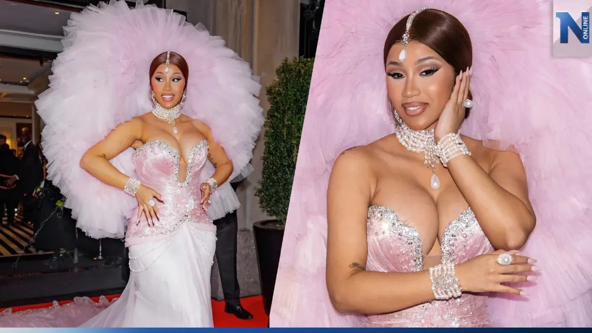แย่งซีนสุด ‘คาร์ดิ บี’ สวมจิลเวอร์รี่สัญชาติไทยเดิมพรม Met Gala2023 (มีคลิป) แย่งซีนสุด ‘คาร์ดิ บี’ สวมจิลเวอร์รี่สัญชาติไทยเดิมพรม Met Gala2023 (มีคลิป)