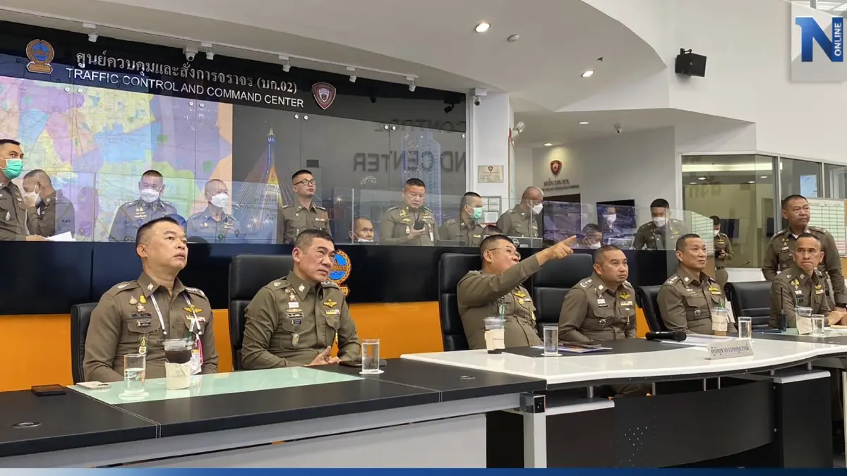 ผบ.ตร.ตรวจสภาพการจราจรติดขัดบางพื้นที่-พบทำผิดฉีกบัตรเลือกตั้ง 8 ราย