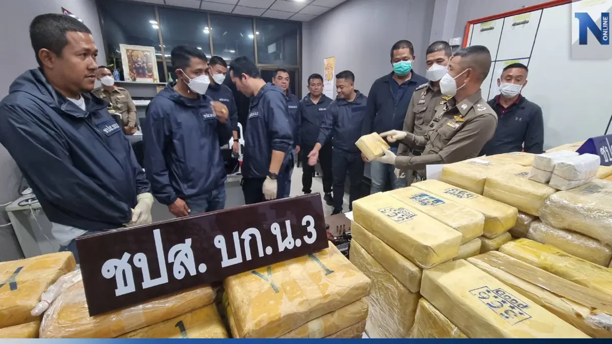 รวบ 2 ผู้ต้องหา ยาบ้า 2.5 ล้านบาท ซุกเคหะฉลองกรุง