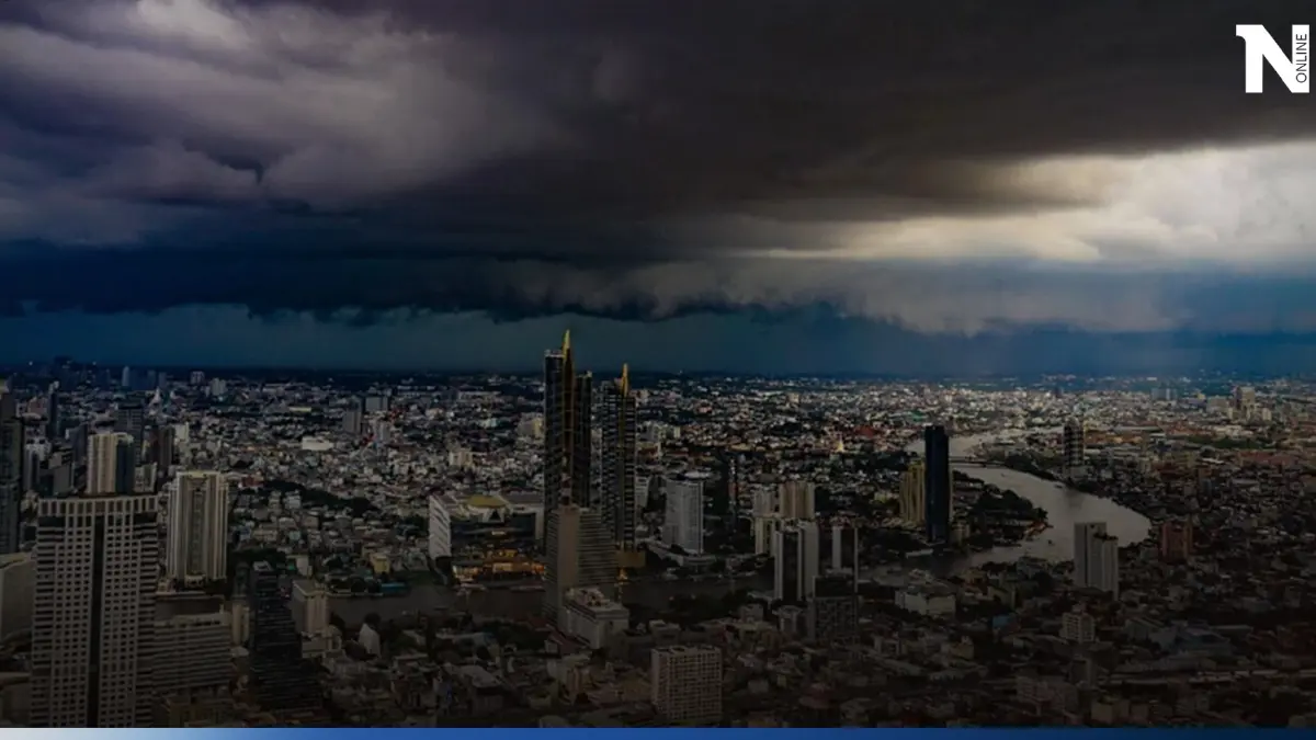 กรมอุตุฯ เตือน กรุงเทพฯและปริมณฑล ฝนฟ้าคะนองร้อยละ 60 ของพื้นที่ ลมกระโชกแรง