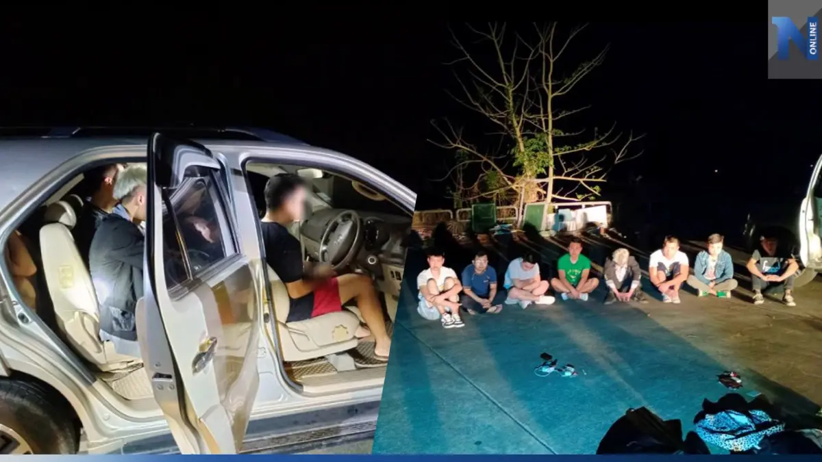 งามหน้า! รวบหนุ่มกรมเจ้าท่า ลอบขน 8 ชาวจีน เข้าเมืองผิดกฎหมาย งามหน้า! รวบหนุ่มกรมเจ้าท่า ลอบขน 8 ชาวจีน เข้าเมืองผิดกฎหมาย