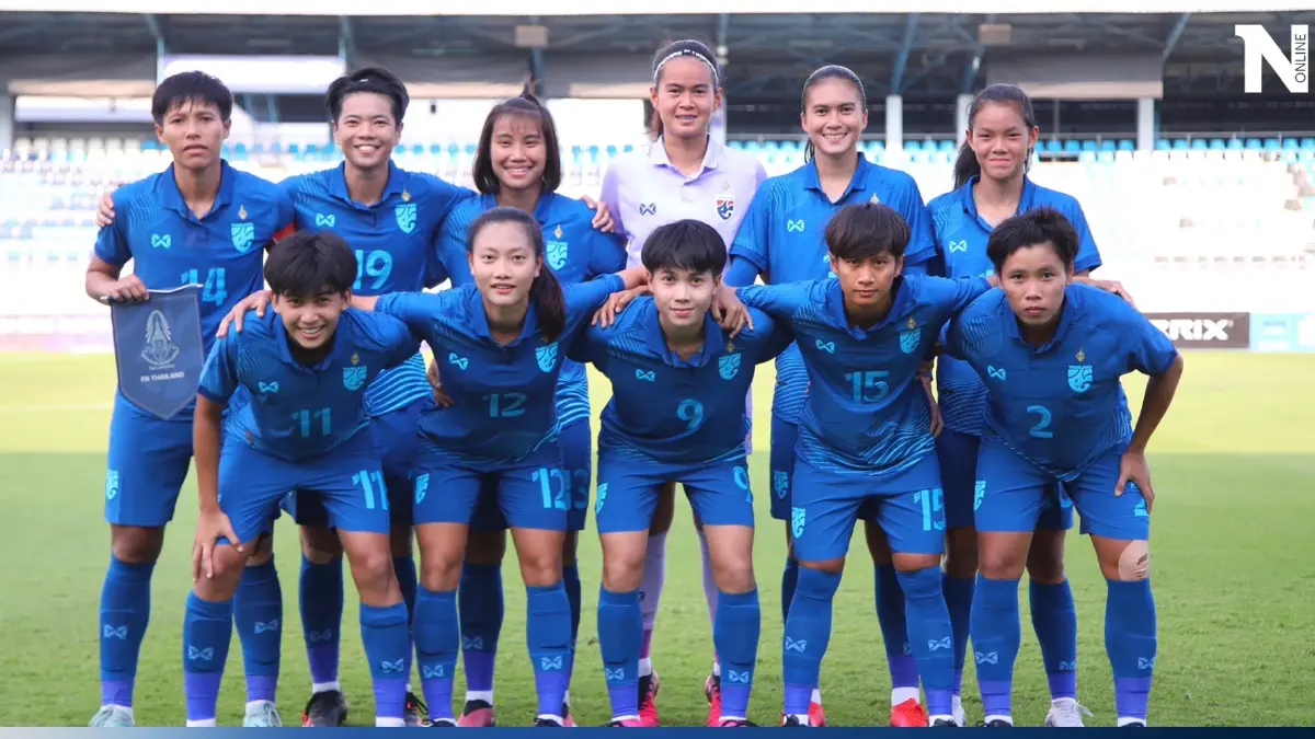 เย็นนี้รอเชียร์ "ฟุตบอลหญิงทีมชาติไทย" ดวล สิงคโปร์ ประเดิมศึก ซีเกมส์ 2023