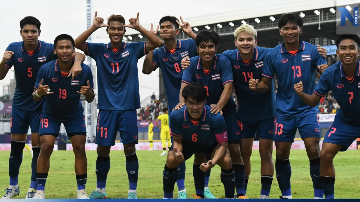 "ทีมชาติไทย" เร่งครึ่งหลังอัด มาเลเซีย 2-0 ยืนฝูงร่วม "ซีเกมส์ 2023" "ทีมชาติไทย" เร่งครึ่งหลังอัด มาเลเซีย 2-0 ยืนฝูงร่วม "ซีเกมส์ 2023"