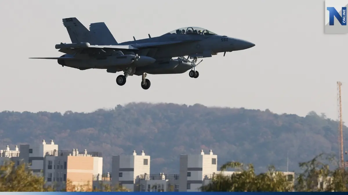 เครื่องบินขับไล่ F-16 ของสหรัฐฯ ตกใกล้ฐานทัพในเกาหลีใต้ เครื่องบินขับไล่ F-16 ของสหรัฐฯ ตกใกล้ฐานทัพในเกาหลีใต้