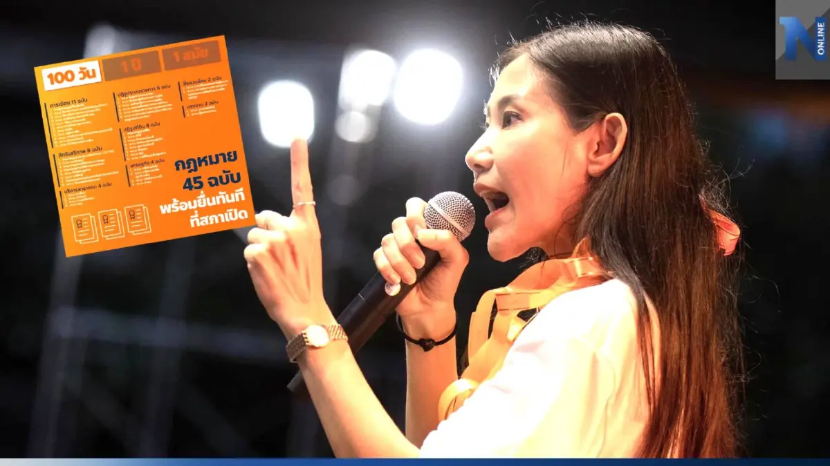 "ก้าวไกล" ลุย ยื่นแก้กม. 45 ฉบับ หลังสภาเปิด ยกเลิกเกณฑ์ทหาร-ปฏิรูปราชการ "ก้าวไกล" ลุย ยื่นแก้กม. 45 ฉบับ หลังสภาเปิด ยกเลิกเกณฑ์ทหาร-ปฏิรูปราชการ