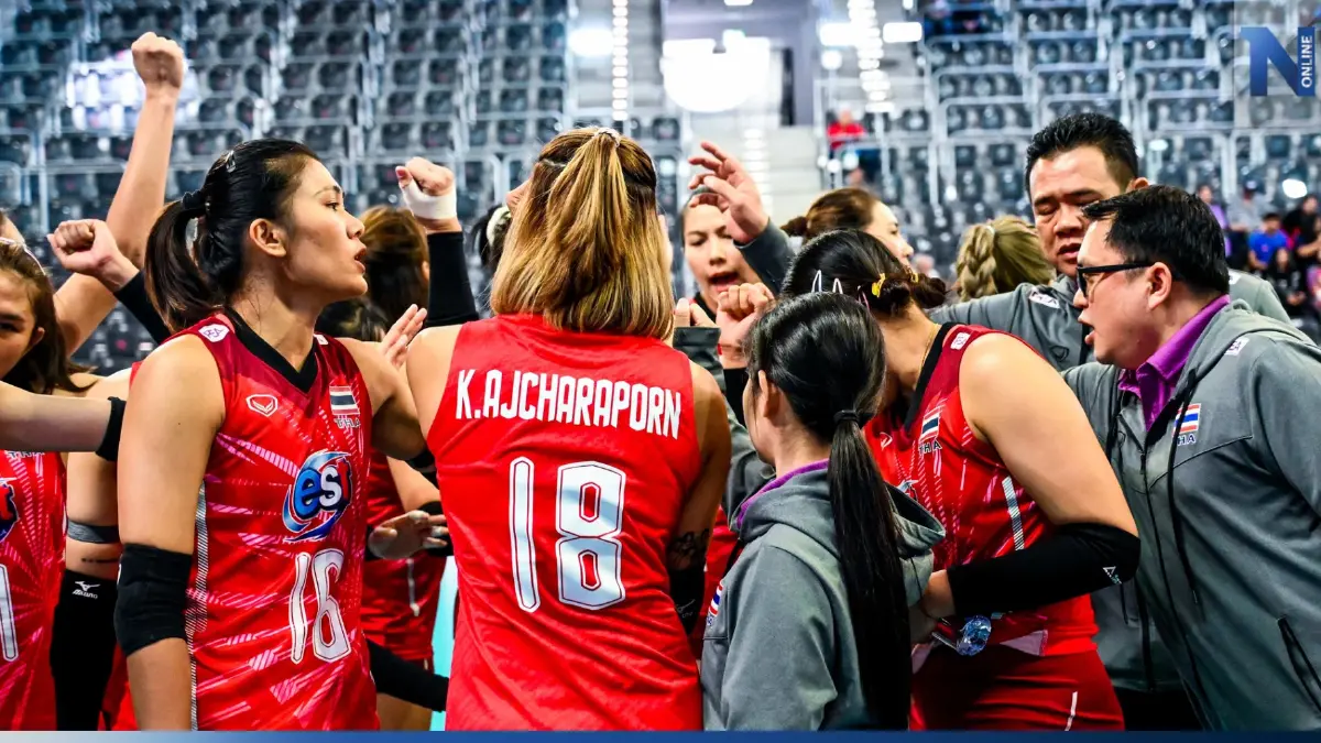 ถ่ายทอดสด วอลเลย์บอล "ไทย vs อิตาลี" ศึก VNL2023 นัดแรก เช็กสถิติ-ลิงก์ชมสด