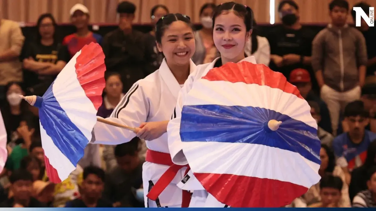 ส้ม - แนท สองสาวคู่ซี้ดีกรีแชมป์โลก คว้าเหรียญทองแรกให้ทีมชาติไทย