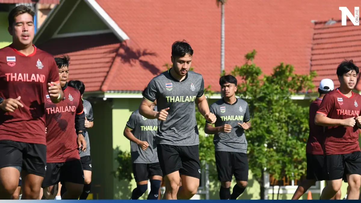 "ทีมชาติไทย" ซ้อมมื้อสุดท้ายก่อนดวลอินโดฯ "อชิตพล" ยันสู้เต็มที่เพื่อแชมป์