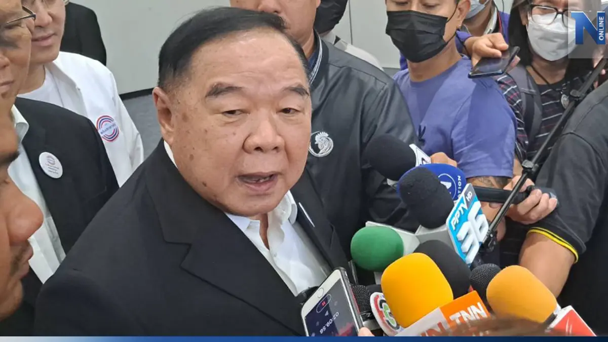"บิ๊กป้อม"ยิ้มอารมณ์ดี บอกหลังเลือกตั้งจับได้ทุกขั้วขึ้นอยู่กับประชาชน
