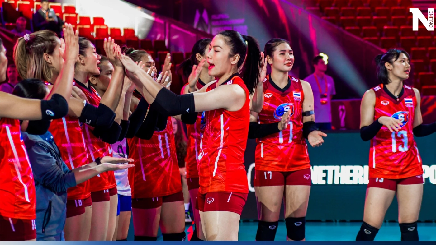 ถ่ายทอดสด วอลเลย์บอลหญิง "ไทย พบ เมียนมา" ศึก ซีเกมส์ 2023 เช็กสถิติ-ช่องชมสด