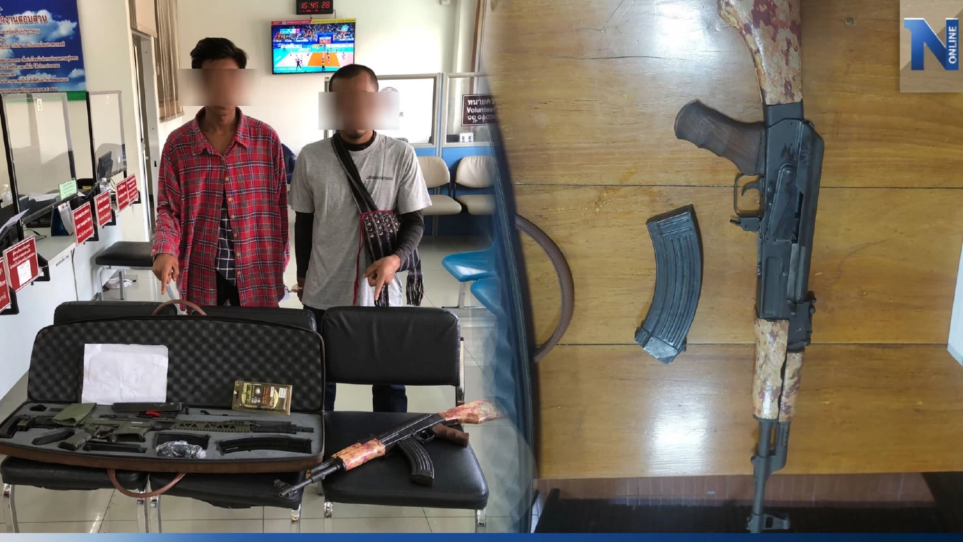 จับทหารกะเหรี่ยง ลอบขนอาวุธสงครามข้ามแดนไปเมียนมา