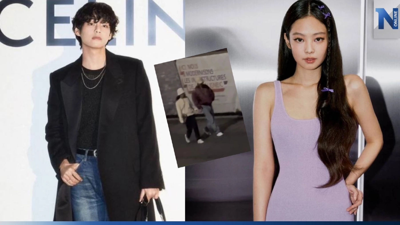 จับตาสัมพันธ์ "วี BTS-เจนนี่ Blackpink" หลังมีภาพหลุดออกเดทริมแม่น้ำแซน