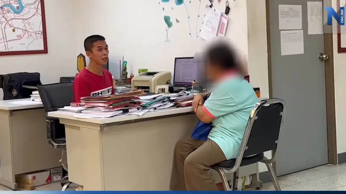 แม่มือปาหิน โร่พบตำรวจ เผย ลูกชายป่วยจิตเวช บางครั้งคุมตัวเองไม่ได้