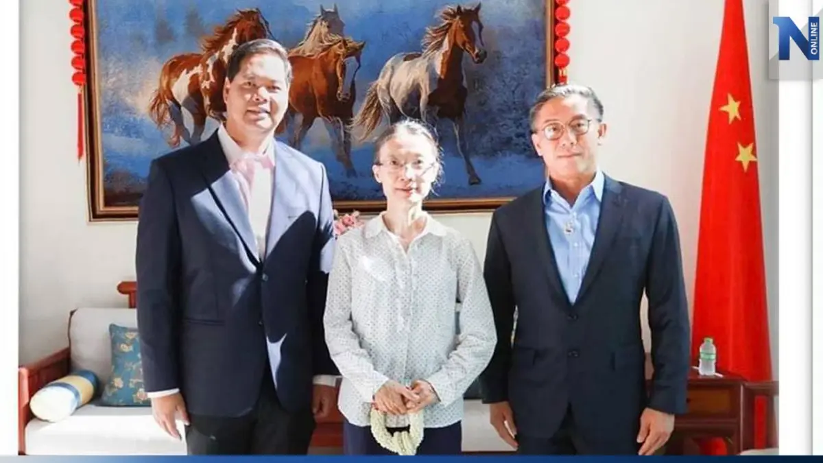 สรรเพชญ ประเดิมงาน รุดพบกงสุลใหญ่จีน ประจำสงขลาสานสัมพันธ์ไทยจีน