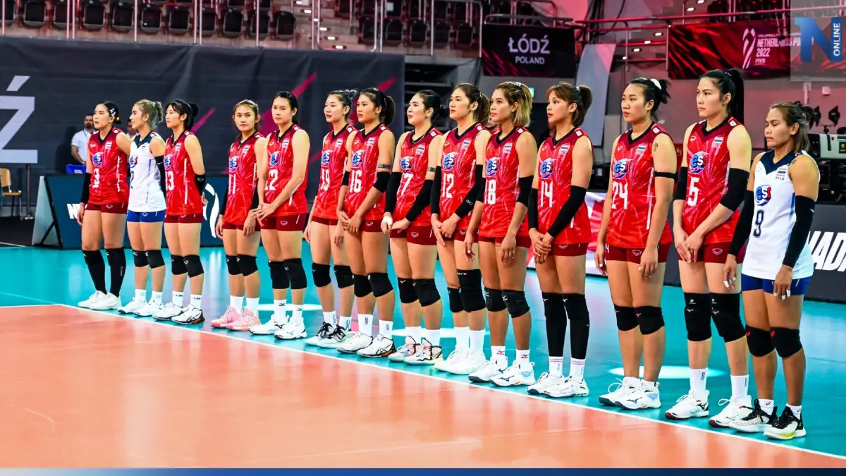 ประกาศรายชื่อ "วอลเลย์บอลหญิงทีมชาติไทย" ชุดลุยศึก เนชั่นส์ลีก 2023 ประกาศรายชื่อ "วอลเลย์บอลหญิงทีมชาติไทย" ชุดลุยศึก เนชั่นส์ลีก 2023