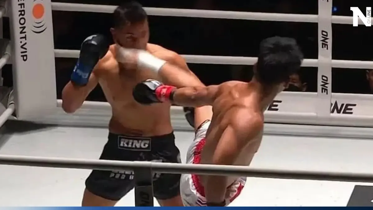 "ซุปเปอร์บอน" ท็อปฟอร์มชนะน็อก "ไทฟุน" ยก 2 ในศึก ONE Fight Night 11 "ซุปเปอร์บอน" ท็อปฟอร์มชนะน็อก "ไทฟุน" ยก 2 ในศึก ONE Fight Night 11