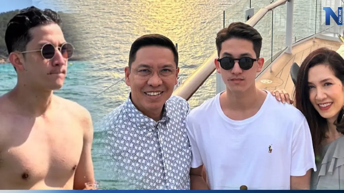 'นุสบา' บ่นอุบ ได้เที่ยวพร้อมหน้าในรอบสี่ 4 ปี อวดรูปลูกชาย หล่อเวอร์ใจละลาย