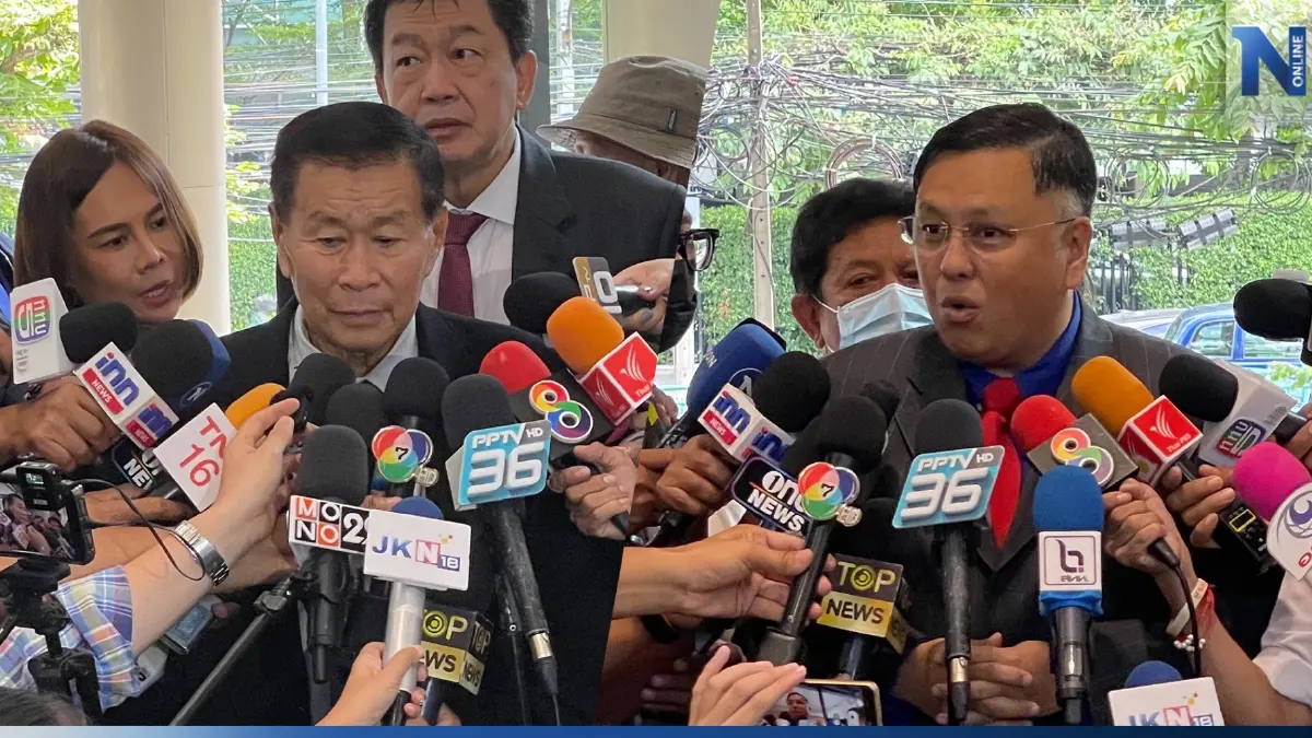 "เสรีพิศุทธ์" ลั่น ไม่มีปัญหา คดีหุ้นสื่อของ "พิธา" พรรคร่วมคงไม่พูดถึง