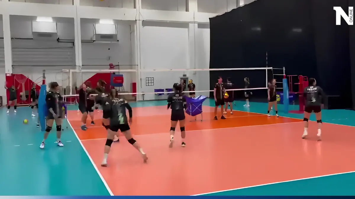 "วอลเลย์บอลหญิงทีมชาติไทย" ซ้อมครั้งแรกเตรียมสู้ศึก VNL2023 สนาม 3 "วอลเลย์บอลหญิงทีมชาติไทย" ซ้อมครั้งแรกเตรียมสู้ศึก VNL2023 สนาม 3