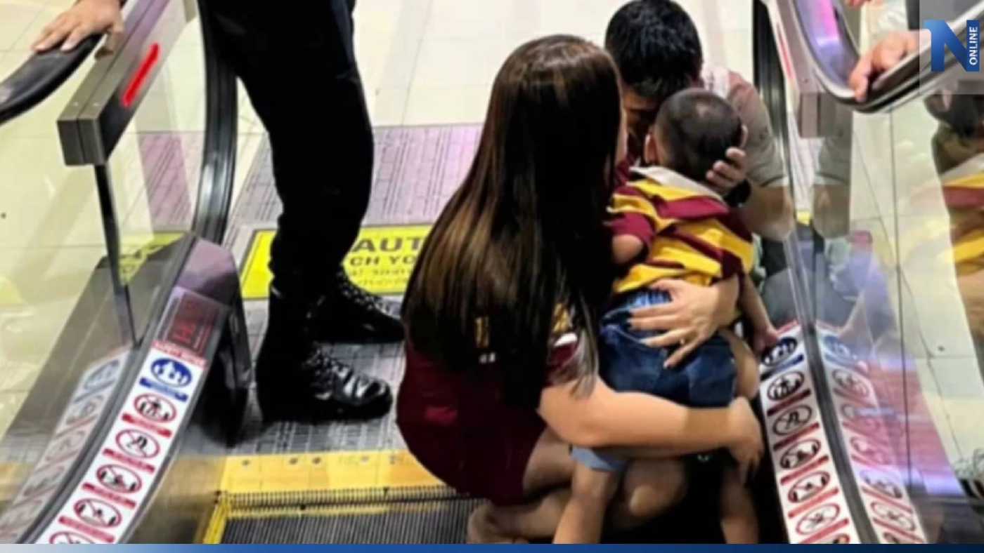 แห่แชร์ คลิปทางเลื่อน "สนามบินดอนเมือง" ดูดเท้าเด็กชาย ต้องงัดนาน 30 นาที