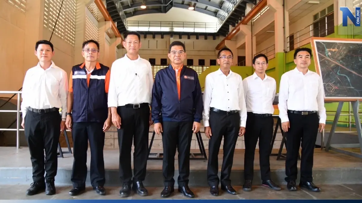 ผู้ว่าการ MEA ลงพื้นที่ตรวจสอบระบบไฟฟ้าสถานีสูบน้ำพระโขนง ร่วมกับ กทม. ดูแลระบบระบายน้ำช่วงฤดูฝน