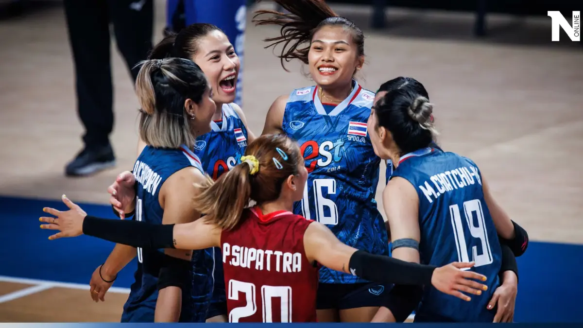 "วอลเลย์บอลหญิงทีมชาติไทย" ถลุง เกาหลีใต้ 3 เซตรวด ศึก "VNL2023" นัด 4 "วอลเลย์บอลหญิงทีมชาติไทย" ถลุง เกาหลีใต้ 3 เซตรวด ศึก "VNL2023" นัด 4