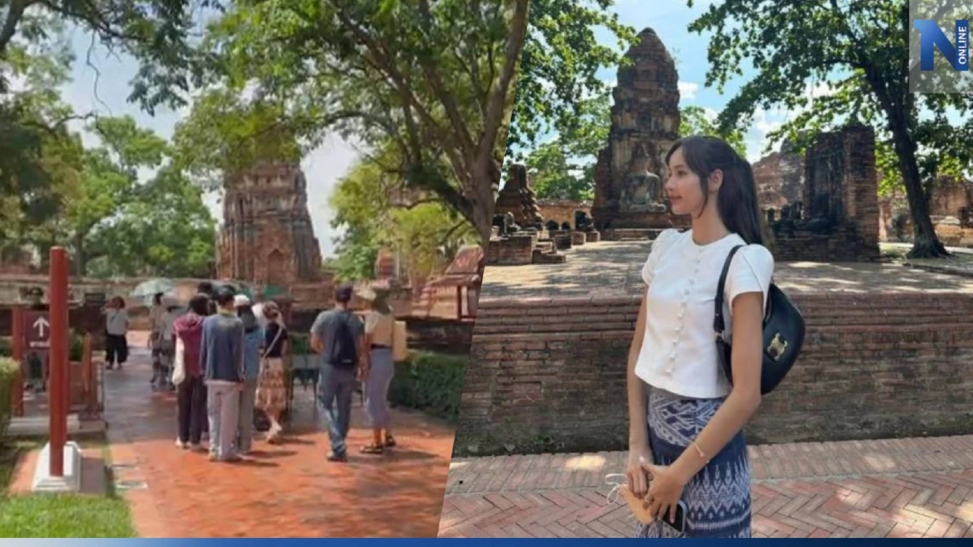 อยุธยาแทบแตก นทท.แห่เที่ยวตามรอย "ลิซ่า BLACKPINK"