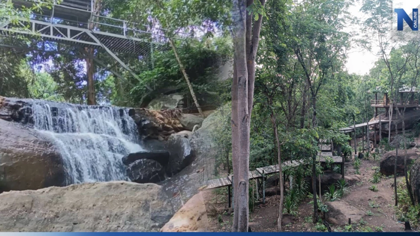 ชวนเที่ยวภูห้วยทราย ครบุรี ชมสะพานเชื่อมหิน แลวิวสุดสวยรับหน้าฝน