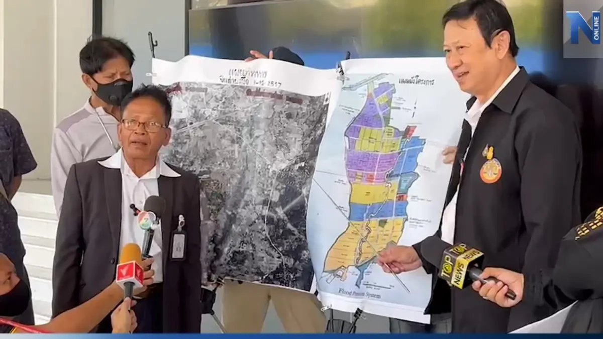 ชาวบ้านร้องปปป. เอาผิดอดีตผู้ว่าฯเอื้อโรงงานรุกลำน้ำ “กุดปืน”