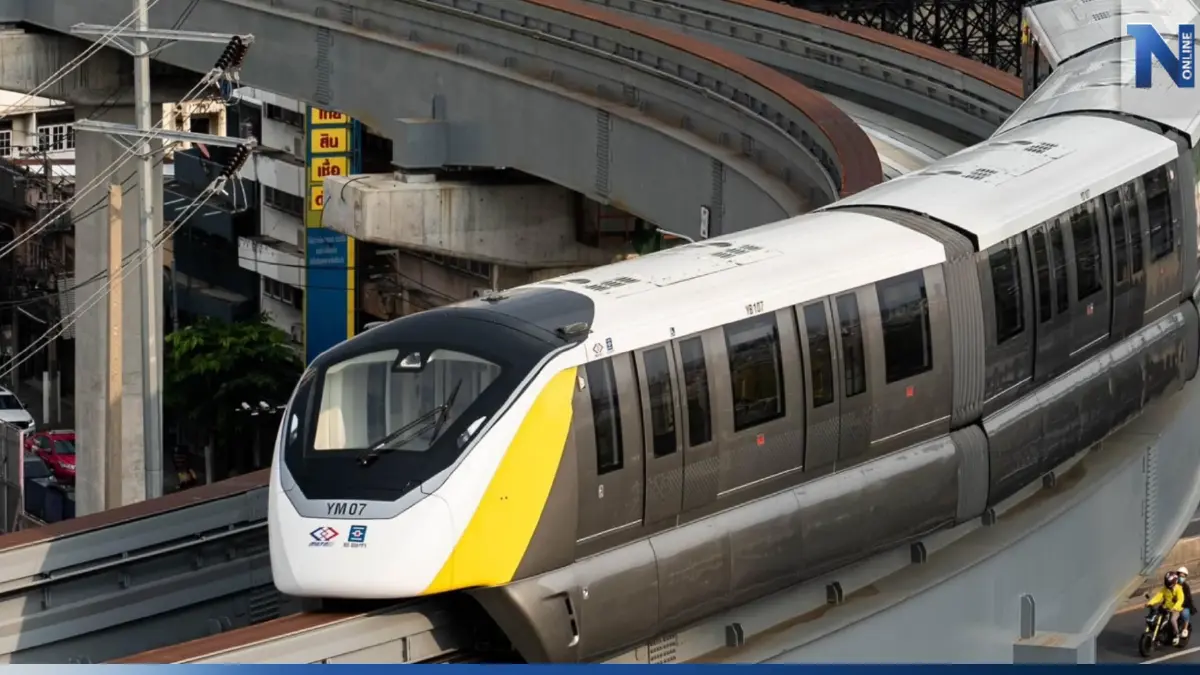 ดีเดย์ 12 มิ.ย.นี้ ! นั่งฟรีรถไฟฟ้าสายสีเหลือง 22 สถานี