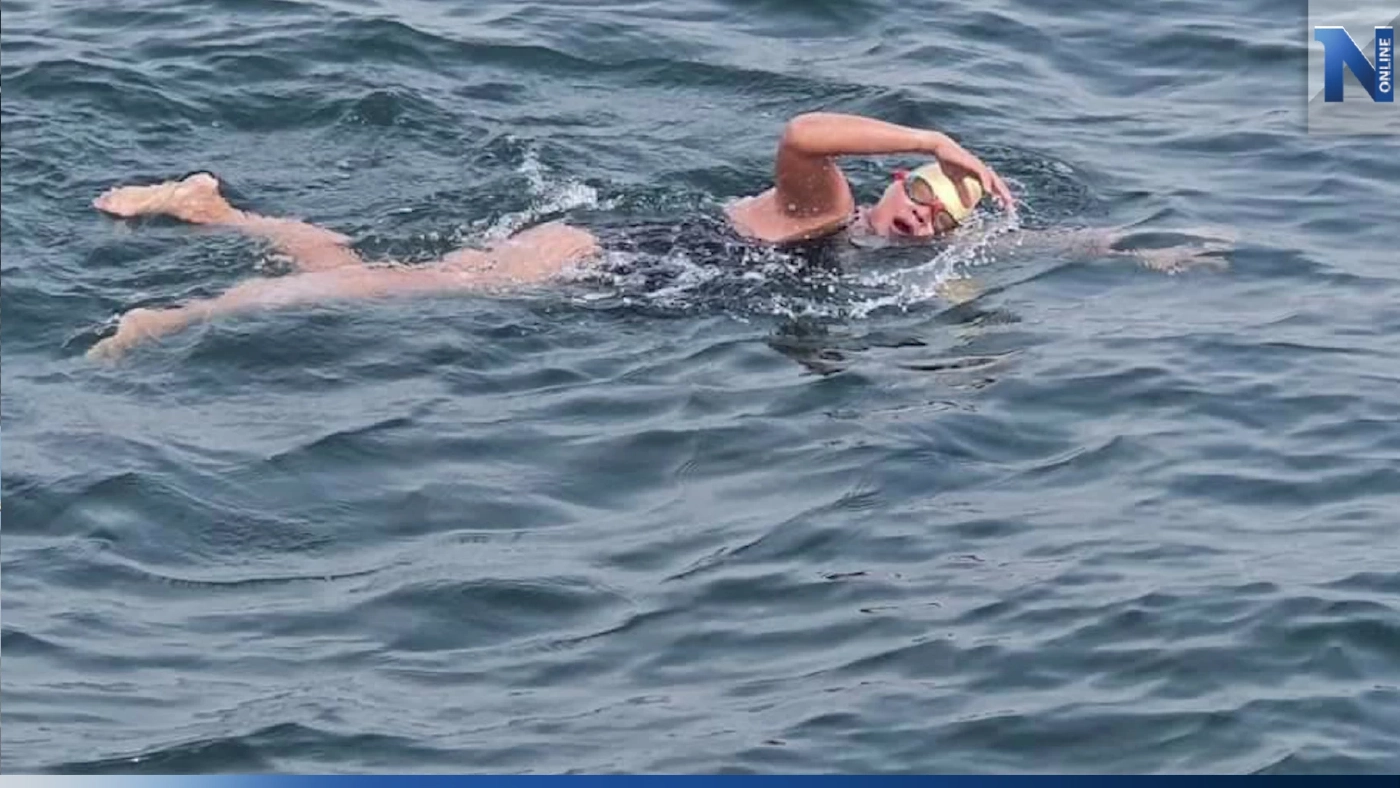 "ครูกี้" สาวไทยคนแรก ว่ายน้ำสู้มะเร็ง ข้ามช่องแคบอังกฤษ