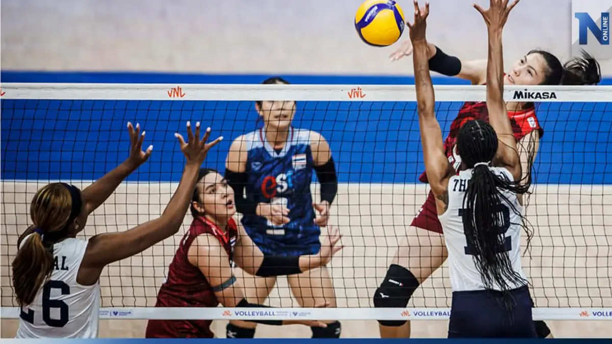 "วอลเลย์บอลหญิงทีมชาติไทย" พ่าย สหรัฐฯ 3 เซตรวด ศึก VNL2023 "วอลเลย์บอลหญิงทีมชาติไทย" พ่าย สหรัฐฯ 3 เซตรวด ศึก VNL2023