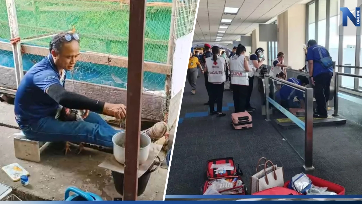 พ่อค้าร้านอีสาน ตกใจเหตุยุบตัวทางเลื่อนสนามบิน เหยื่อคนคุ้นหน้าตา